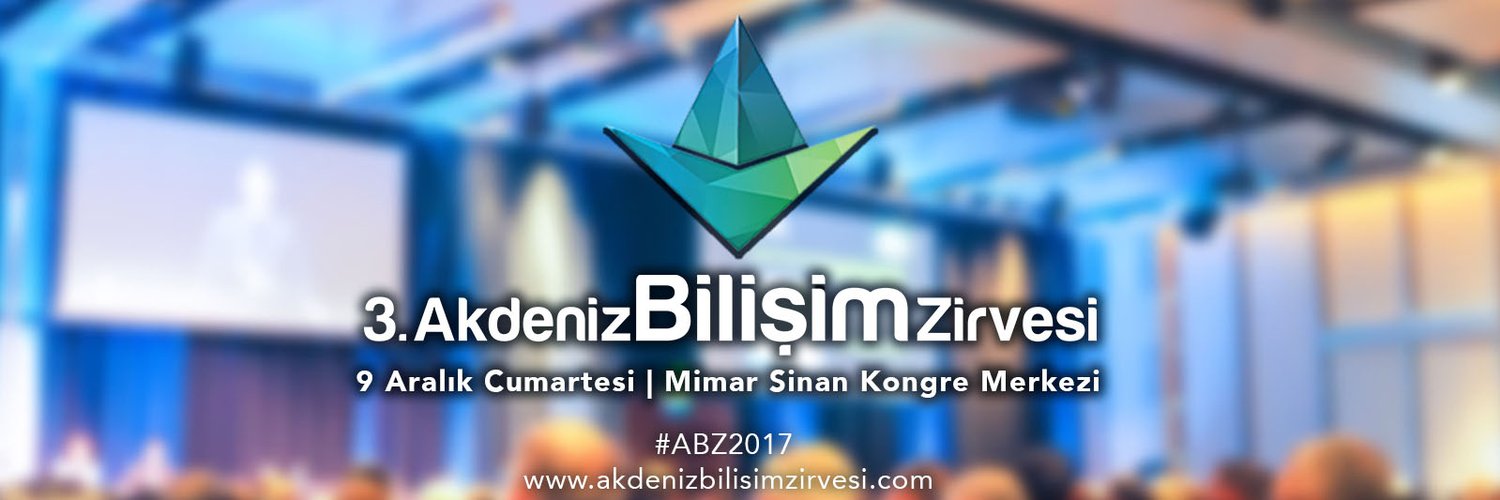 Akdeniz Bilişim Zirvesine Gidiyorum