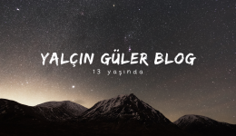 Yalçın Güler Blog 13 Yaşında