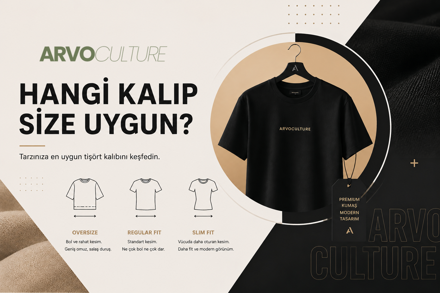 ArvoCulture Tişört Koleksiyonları: Hangi Kalıp Size Uygun?