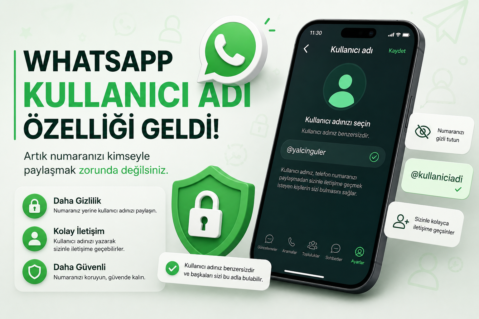 WhatsApp'ta Kullanıcı Adı Dönemi Neden Önemli?
