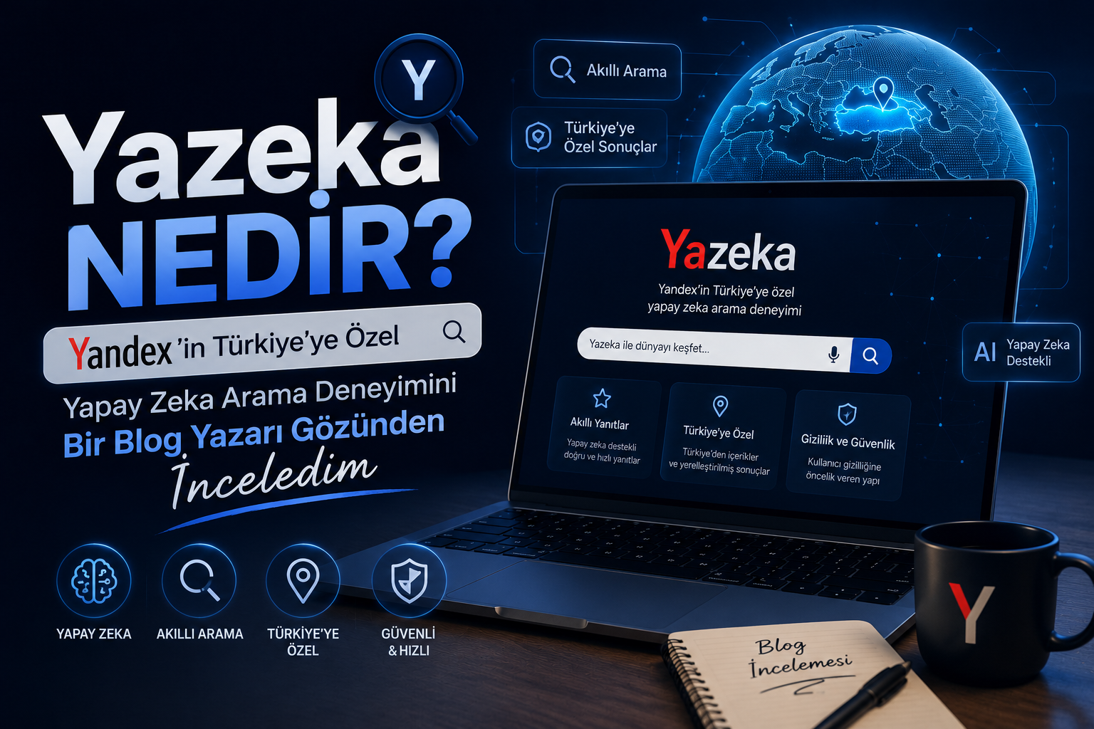 Yazeka Nedir? Yandex’in Türkiye’ye Özel Yapay Zeka Arama Deneyimini Bir Blog Yazarı Gözünden İnceledim